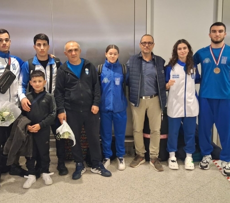 Θερμή Υποδοχή για την Εθνική Ομάδα Πυγμαχίας – Στην Ελλάδα οι θριαμβευτές του Πανευρωπαϊκού Πρωταθλήματος U19